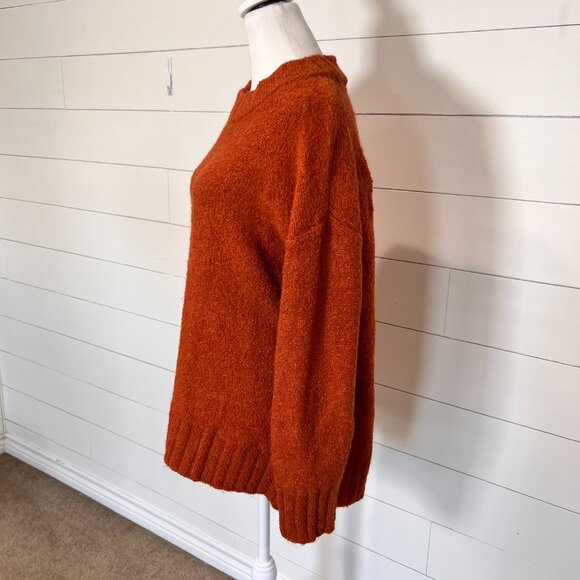 Old Navy Dark Orange Crewneck Sweater Size M - Picture 4 of 6